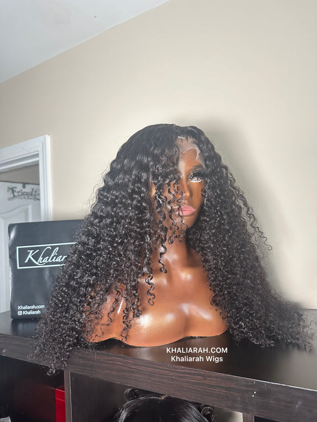 Kinky Curly Frontal Wig