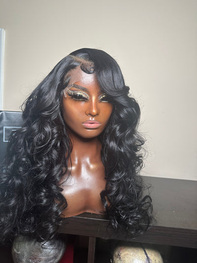 Glueless Jet Black Og Unit