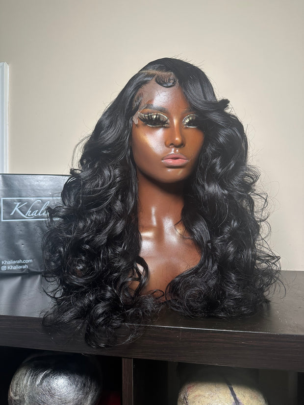 Glueless Jet Black Og Unit