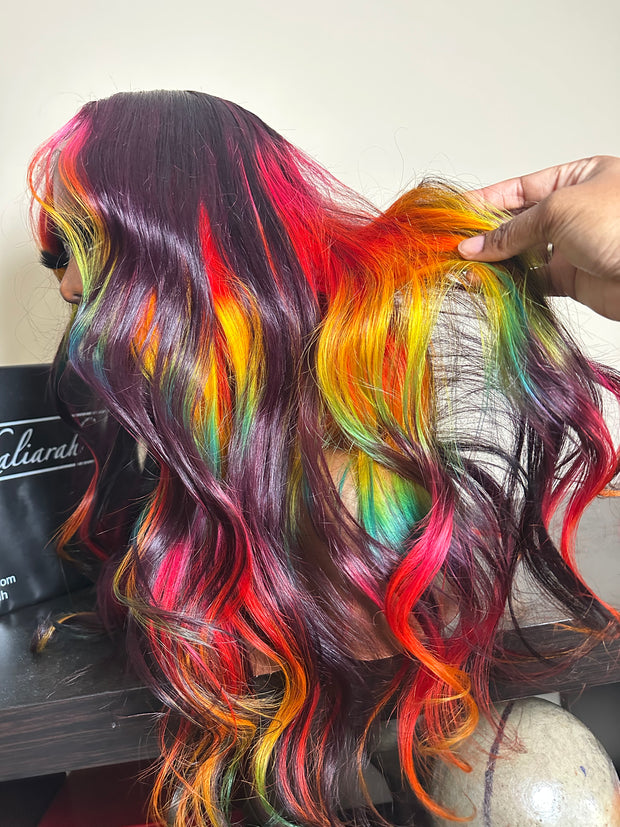 Freestyle Glueless Rainbow Unit