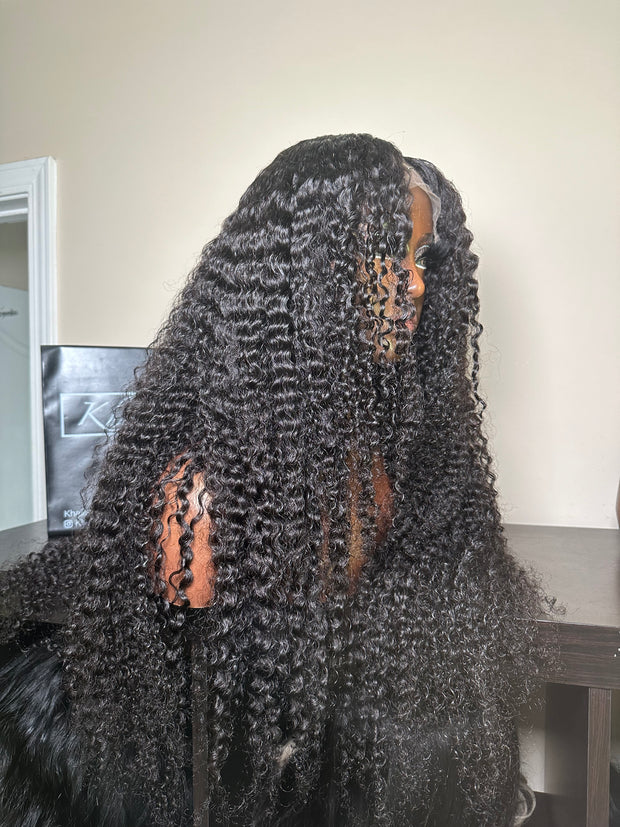 Glueless Kinky Curly Unit