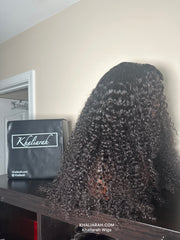 Kinky Curly Frontal Wig