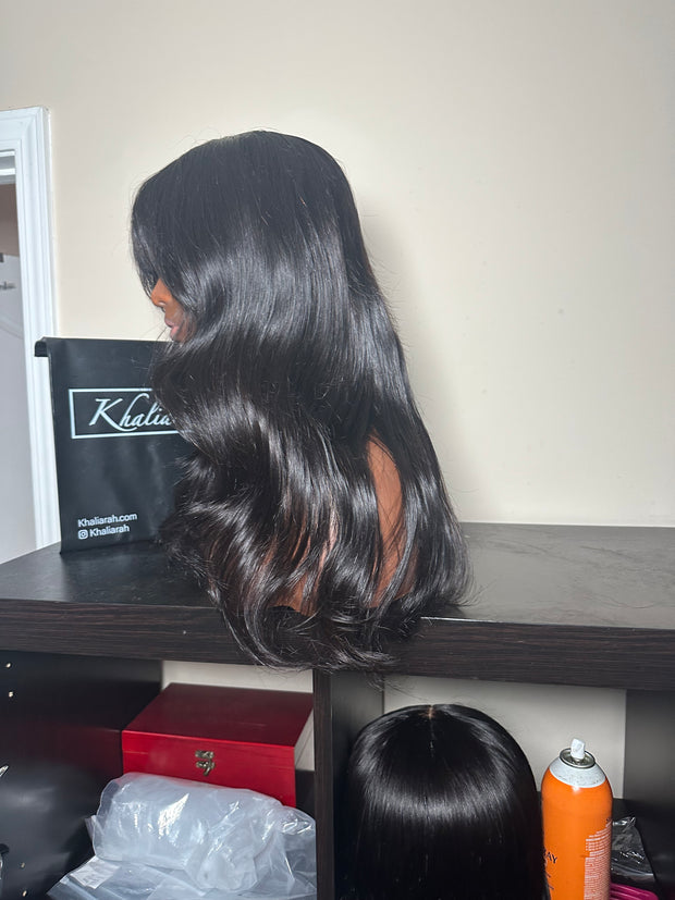 Glueless Layered Bang Unit