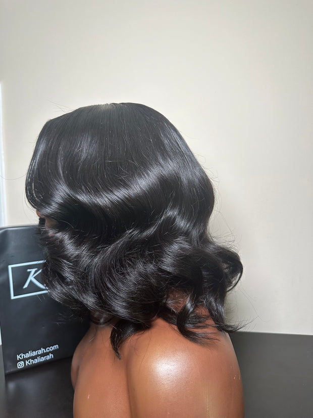 Volume Curl Glueless Bob