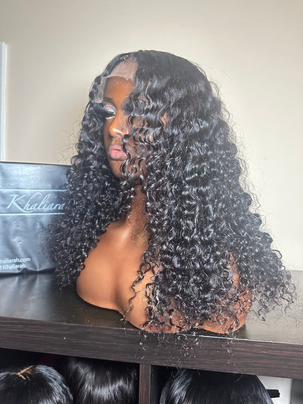 Glueless Burmese Curl Unit