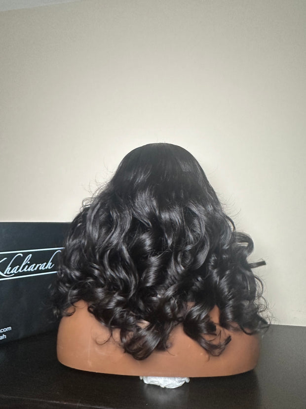 Voluminous Wand Curls