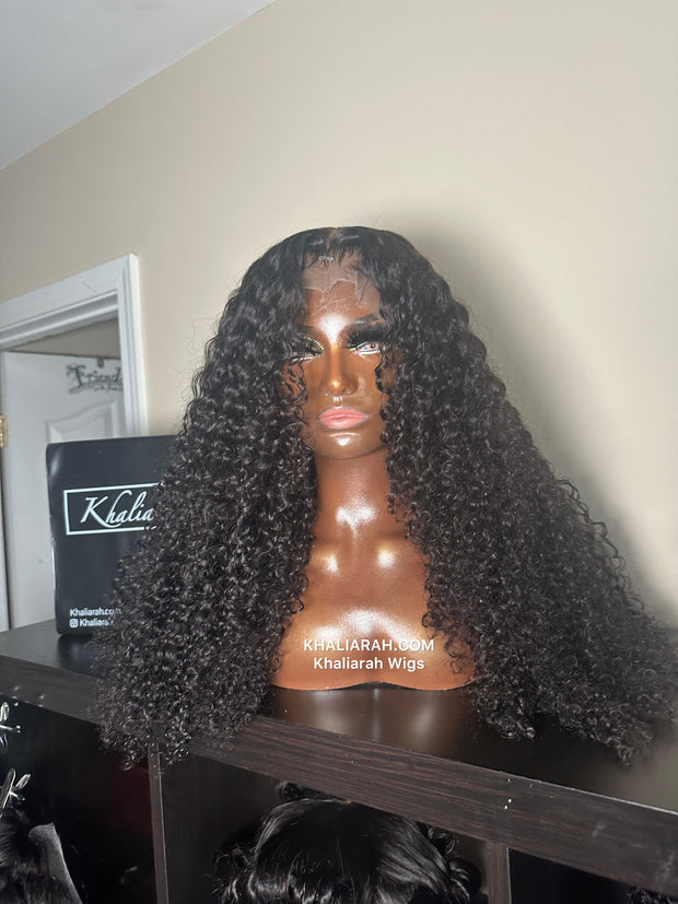 Kinky Curly Frontal Wig