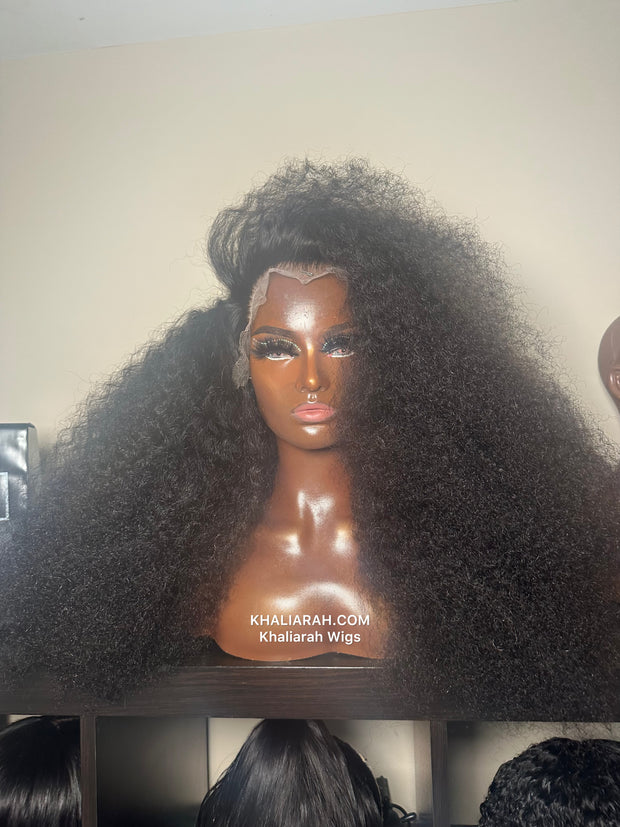 Kinky Curly Frontal Wig