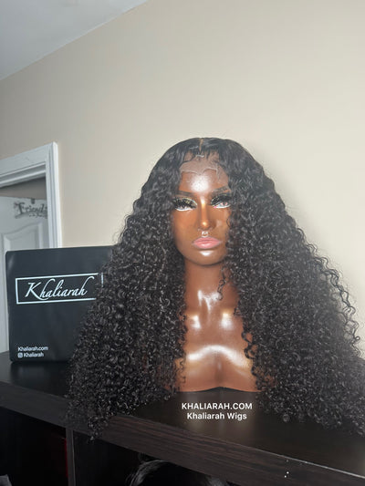 Kinky Curly Frontal Wig