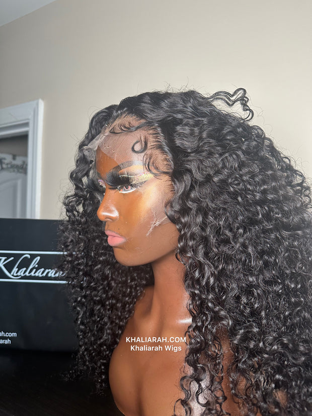 Kinky Curly Frontal Wig