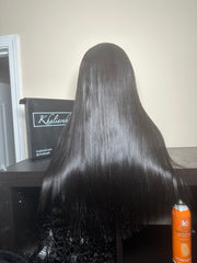 Side Bang Glueless Closure Unit