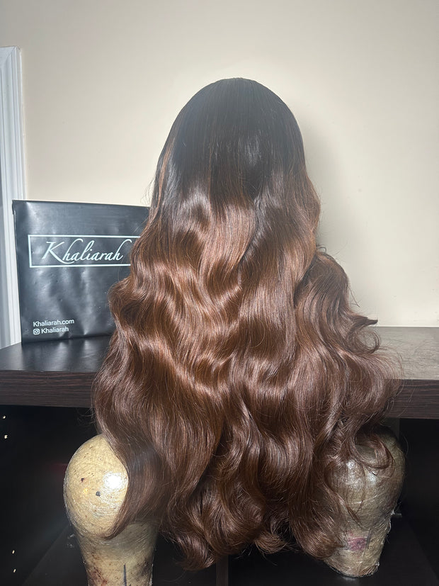 Chocolate Ombre Frontal Unit