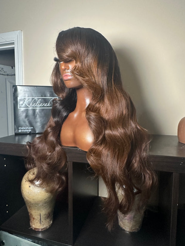 Chocolate Ombre Frontal Unit