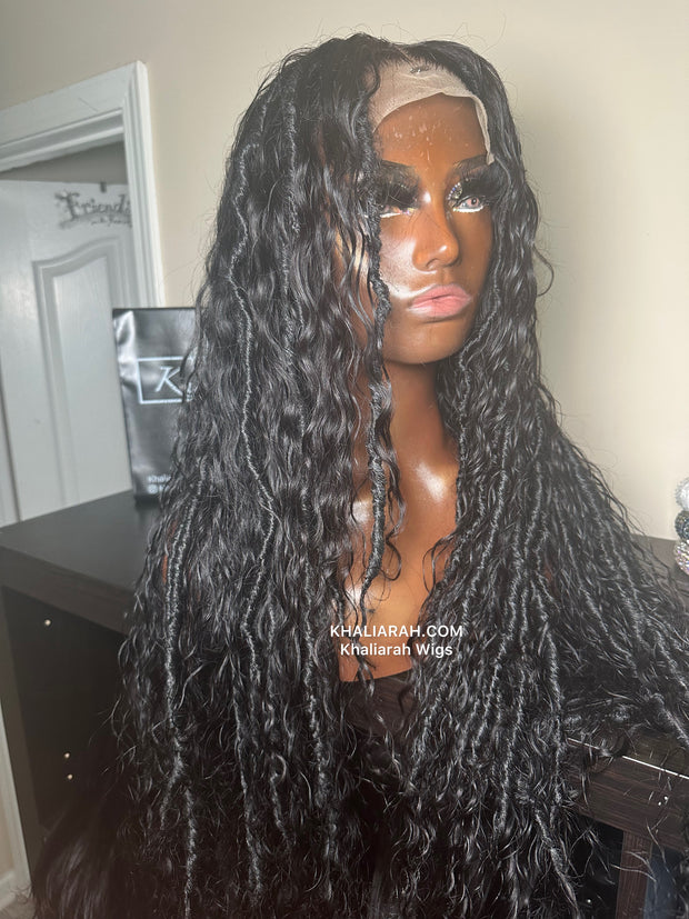 Glueless Hybrid Locs Unit