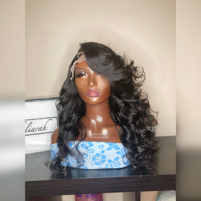 Layered Wig with Classic Curls