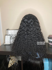 Curly Frontal Unit with Dramatic Babyhairs