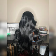 Layered Closure unit with Classic Curls