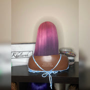 Pink Purple reverse ombre