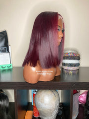 Glueless Burgundy Lob