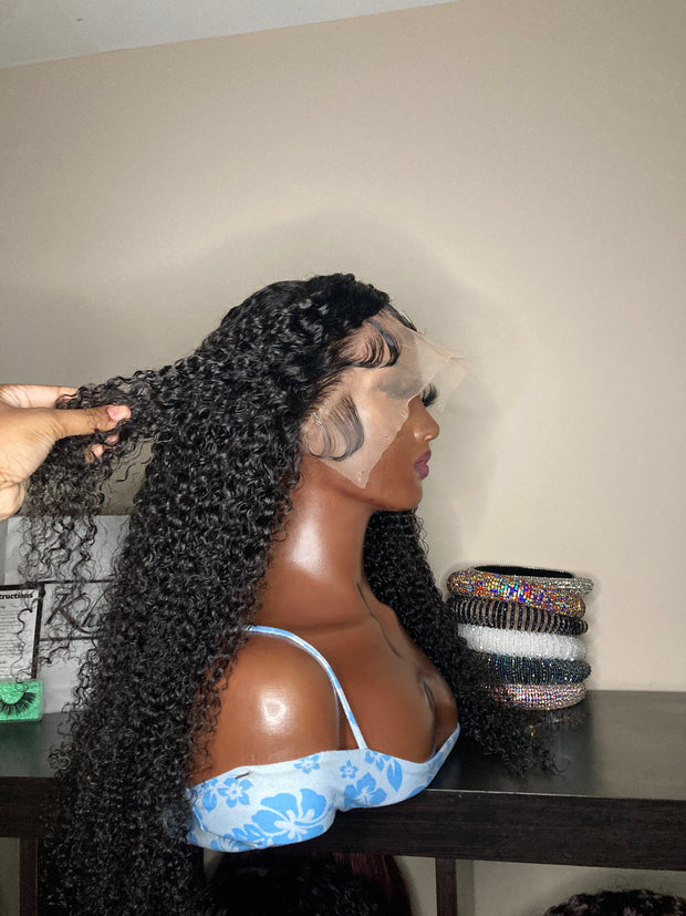 Curly Frontal Wig