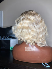 Asymmetric Blonde Bob