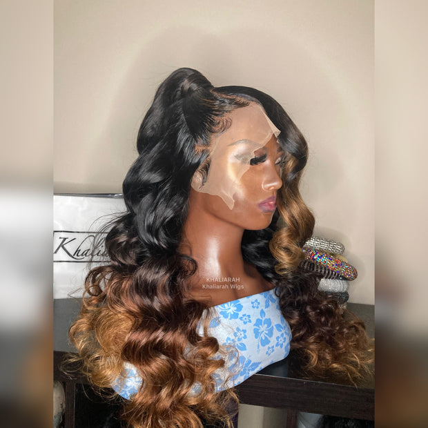 *PRE-ORDER* Ombre Half Up Wig