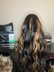 Highlight Unit with Volume Curls and Layers