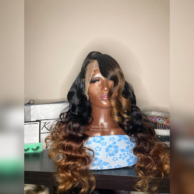 *PRE-ORDER* Ombre Half Up Wig